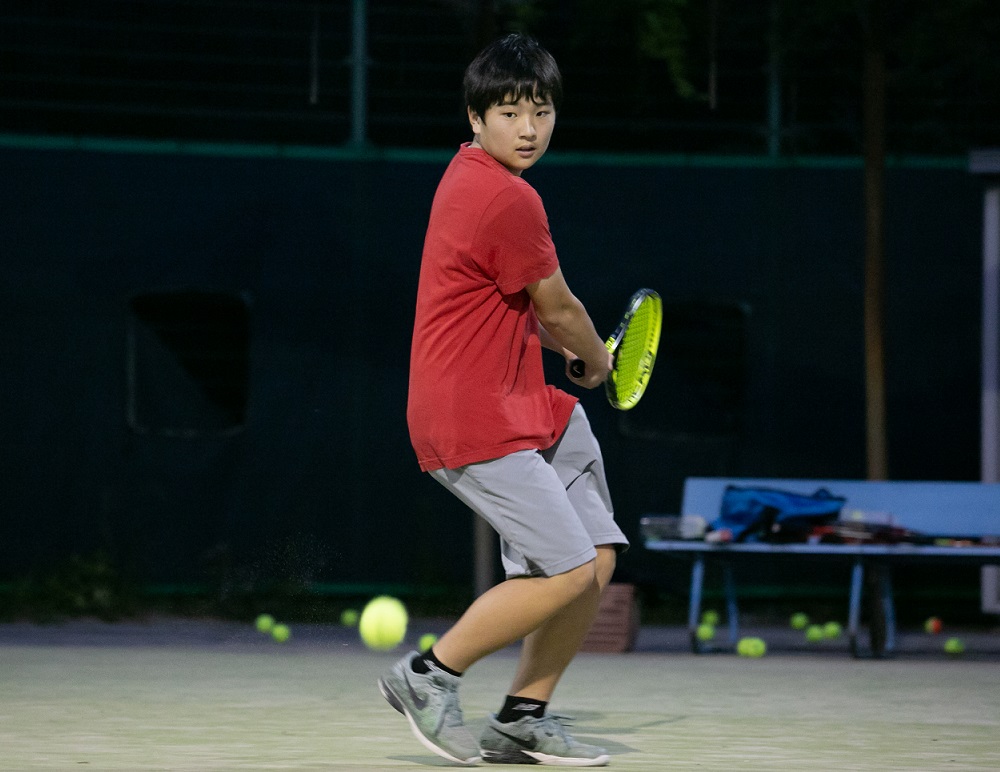 第６回　全国選抜中学生テニス大会（男子団体戦）出場
